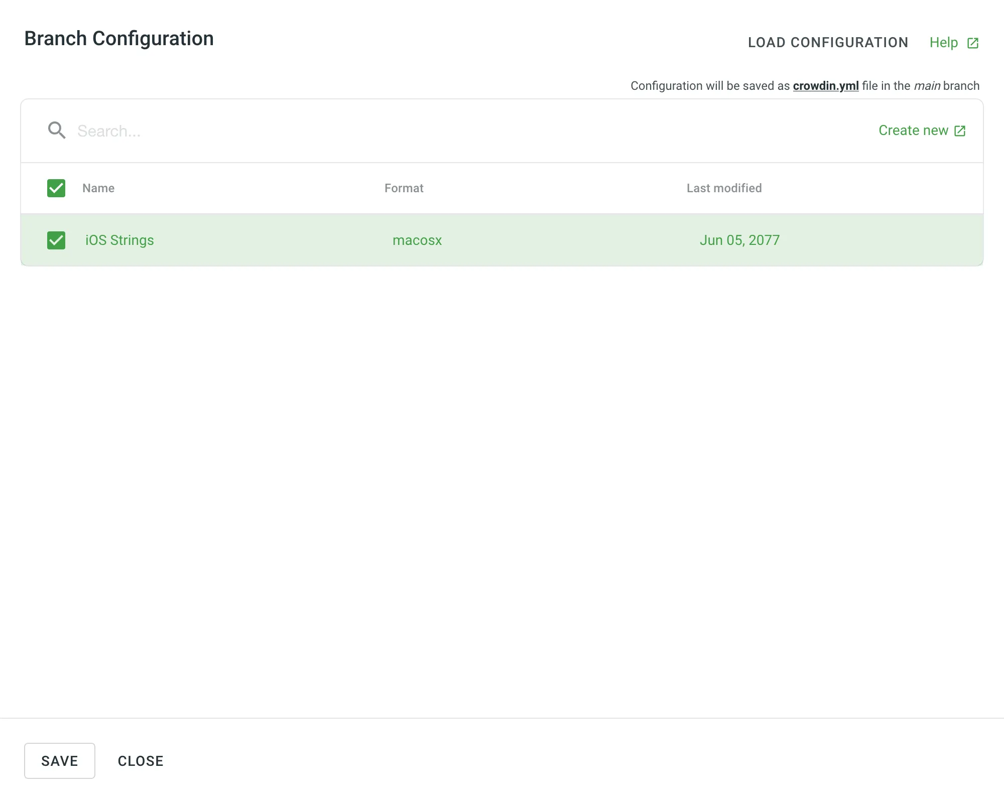 VCS Target File Bundles Mode