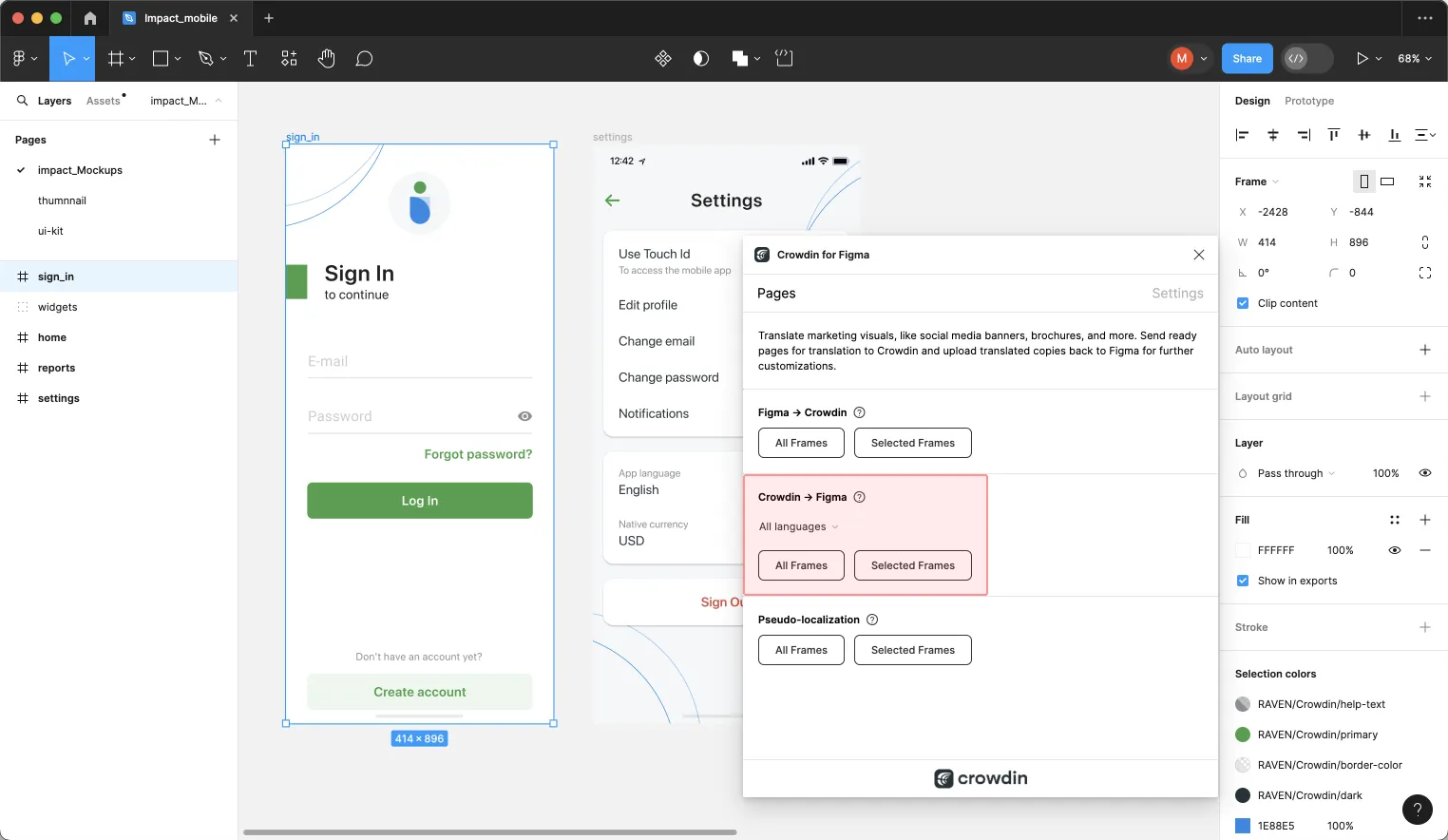 Figma Plugin Upload Translations